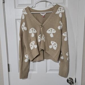 Brown Mushroom Sweater